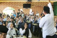 Calon Gubernur Kepri Ansar Ahmad saat bertemu generasi milenial atau Gen Z di Kabupaten Karimun, Jumat (11/10/2024). Matapedia6.com/ Dok Agus