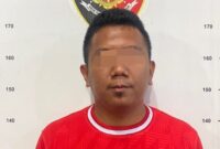 Oknum guru SD di Batam yang diamankan Polsek Nongsa setelah melakukan pencabulan terhadap anak di bawah umur yang merupakan mantan anak didiknya. Matapedia6.com/Dok Polsek.