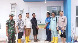 Warga Rempang saat di rumah baru. Foto:Istimewa