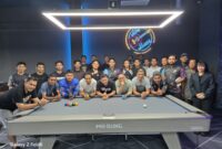 Club billiar pegawai BP Batam, Sabtu (19/10). Foto:Humas BP Batam