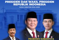 Banner presiden dan wakil presiden. Foto:Istimewa