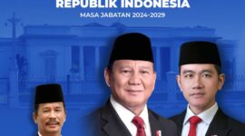 Banner presiden dan wakil presiden. Foto:Istimewa