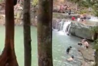 Kondisi Telaga Bidadari di pedalaman hutan Sei Beduk Kota Batam. Matapedia6.com/Istimewa