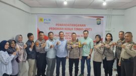 Ditpamobvit Polda Kepri bersama PLN Batam. Foto:Dok/Humas PLN