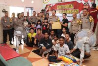 Kapolresta Barelang  Kombes Pol H Ompusunggu pimpin pemberian sembako di Panti asuhan di Batam Kota dan Bengkong, Sabtu (26/10/2024). Matapedia6.com/ Dok Polresta Barelang