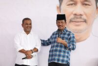 Pasangan calon gubernur dan wakil Gubernur Kepri nomor urut 2 H Muhammad Rudi dan Aunur Rafiq. Matapedia6.com/ Dok DN