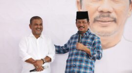 Pasangan calon gubernur dan wakil Gubernur Kepri nomor urut 2 H Muhammad Rudi dan Aunur Rafiq. Matapedia6.com/ Dok DN
