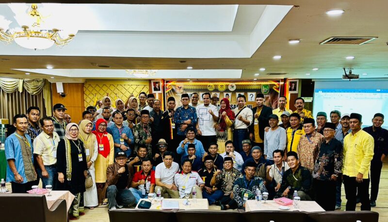 Arlon Veristo Jadi Ketua IKTD Batam Secara Aklamasi, Minggu (27/10). Foto:untuk/matapedia