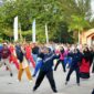 Mancing mania sekaligus senam pegawai BP Batam. Foto:Dok/Humas