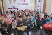 Calon Bupati Natuna dan calon gubernur Kepri beberapa hari lalu. Foto:Istimewa
