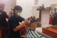 Bekali warga binaan keterampilan, Lapas Kelas IIA Batam gelar pelatihan potong rambut, Selasa (30/10/2024). Matapedia6.com/ Dok Humas Lapas
