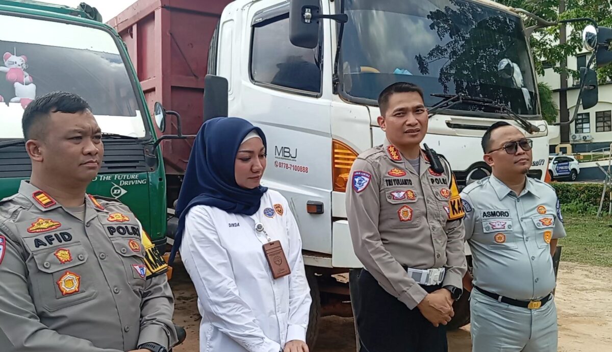 Ditlantas Polda Kepri release hasil operasi  Zebra Seligi 2024 selama sembilan hari sejak dilaksanakan pada 14 Oktober 2024 lalu, Selasa (22/10/2024). Matapedia6.com/Luci