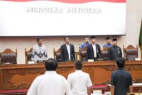 DPRD Batam gelar rapat paripurna, Senin (25/11). Foto:Istimewa