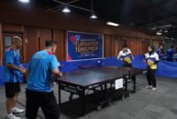 Tenis meja pegawai BP Batam. Foto:Dok/Humas