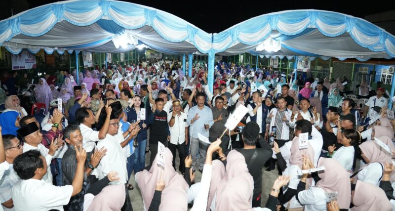 Masyarakat Batam siap dukung Rudi. Foto:Istimewa