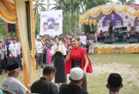 Penyayi KDI pukau warga Karimun di kampanye Rudi-Rafiq. Foto:Ist