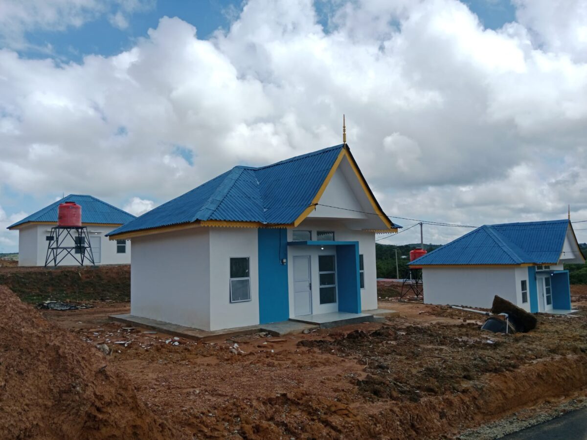 Rumah Rempang baru. Foto;Istimewa