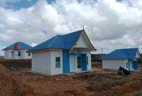 Rumah Rempang baru. Foto;Istimewa