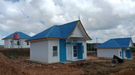 Rumah Rempang baru. Foto;Istimewa