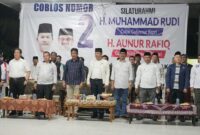 Muhammad Rudi tengah. Foto:Ist