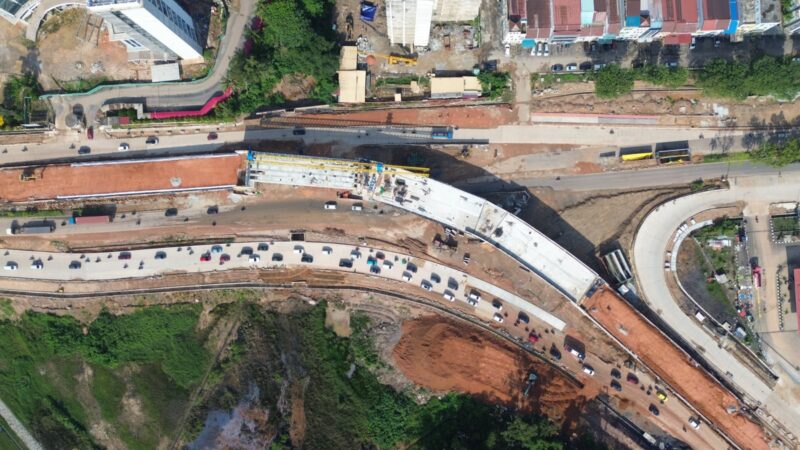Flyover Sei Ladi kota Batam. Foto:Dok/Humas BP Batam