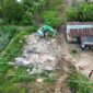 Rumah warga Rempang dibongkar. Foto:Dok/Humas BP Batam