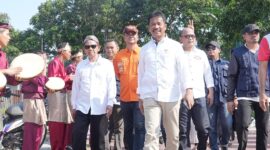 Calon gubernur Kepri Rudi ke Belakang Padang. Foto:Istimewa