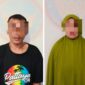 Pasangan suami istri yang ditangkap Polairud Polda Kepri diduga terlibat pengiriman PMI Non Prosedural ke Malaysia, Minggu (18/11/2024). Matapedia6.com/Dok Humas Polda