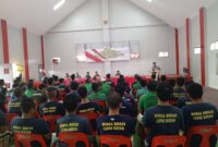 Warga binaan pemasyarakatan di Lapas Kelas IIA Batam ikut pelatihan keterampilan, bekal keterampilan setelah bebas jalani masa tahanan, Senin (18/11/2024). Matapedia6.com/ Dok Lapas