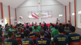 Warga binaan pemasyarakatan di Lapas Kelas IIA Batam ikut pelatihan keterampilan, bekal keterampilan setelah bebas jalani masa tahanan, Senin (18/11/2024). Matapedia6.com/ Dok Lapas