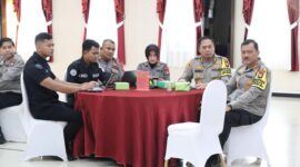 Kasatgas dan Kasubsatgas ikuti kegiatan  Gladi Posko Olah Taktis Strategis Operasi Mantap Praja (OMP) 2024, di gedung Lancang Kuning Polda Kepri, Senin (18/11/2024). Matapedia6.com/ Dok Humas Polda