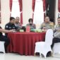 Kasatgas dan Kasubsatgas ikuti kegiatan  Gladi Posko Olah Taktis Strategis Operasi Mantap Praja (OMP) 2024, di gedung Lancang Kuning Polda Kepri, Senin (18/11/2024). Matapedia6.com/ Dok Humas Polda