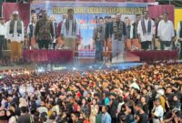 Ribuan masyarakat Flobamora dukung Rudi-Rafiq di Pilgub Kepri. Foto:Istimewa