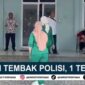 Screenshot tayangan salah satu televisi yang menginformasikan anggota polisi tewas di Solok Selatan, Jumat (22/11/2024). Matapedia6.com/ Istimewa