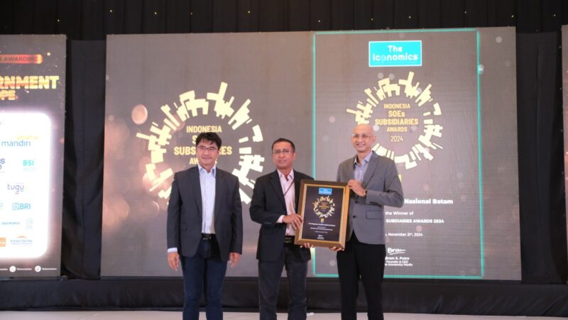 PLN Batam Raih Penghargaan Indonesia SOE Subsidiaries Award 2024. Foto:Istimewa