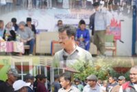 Rudi bersama masyarakat Lingga. Foto:Istimewa