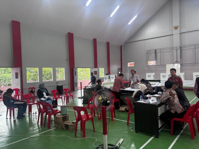 Antusiasme warga binaan Lapas Batam coblos di Pilkada 2024, Rabu (27/11). Foto:Rega/matapedia