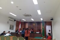 Kedua saksi dihadirkan JPU dalam sidang judi online, Senin (18/11). Foto:matapedia