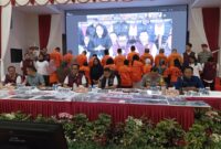 Selama 17 hari di bulan November 2024, Ditreskrimum Polda Kepri bongkar 13 Kasus Tindak Pidana Perdagangan Orang (TPPO) di Kepri. Korban hendak dikirim ke Malaysia, Kamboja dan Vietnam, Sabtu (23/11/2024). Matapedia6.com/ Luci