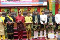 DPRD Batam bersama Pemko Batam di hari jadi Batam, Rabu (18/12). Foto:Istimewa