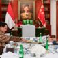 Presiden Prabowo Subianto bertemu dengan Presiden ke-7 Republik Indonesia Joko Widodo di kediamannya di Kertanegara, Jakarta, Jumat (06/12/2024). Foto: BPMI Setpres/Rusman