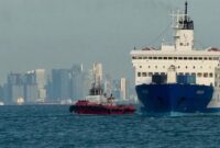 Kapal Pelni resmi sandar di Pelabuhan Bintang 99 Batu Ampar, Batam, Minggu (8/12). Foto:Istimewa