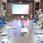 Pemkab Bintan bersama DPRD Bintan dan BPK Kepri beberapa hari lalu. Foto:Dok/Diskominfo 