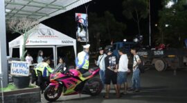 Razia Knalpot Brong di Batam jajaran Polresta Barelang, amankan 54 motor pengguna Knalpot Brong, Minggu (1/12/2024). Matapedia6.com/Dok Humas Polresta