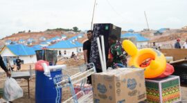 Warga yang pindah ke hunian Tanjung Banun, Senin (2/12). Foto:Dok/Humas BP Batam