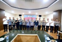Perkuat koordinasi dan berbagi informasi demi menghadapi ancaman kejahatan Polis Diraja Malaysia (PDRM) kunjungi Polda Kepri, Rabu (4/12/2024). Matapedia6.com/ Dok Humas Polda