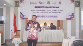 OJK Kepri Gelar Kegiatan Business Matching di Tanjungpinang, Selasa (3/12). Foto:Humas OJK