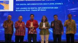 BP Batam terima penghargaan Top Digital Awards 2024, Kamis (5/12). Foto:Humas BP