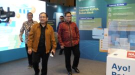 Kepala Bank Indonesia Kepri Suryono saat di acara Pertemuan Tahunan KUPVA BB dan PJP LR 2024. Foto:Dok/Humas BI