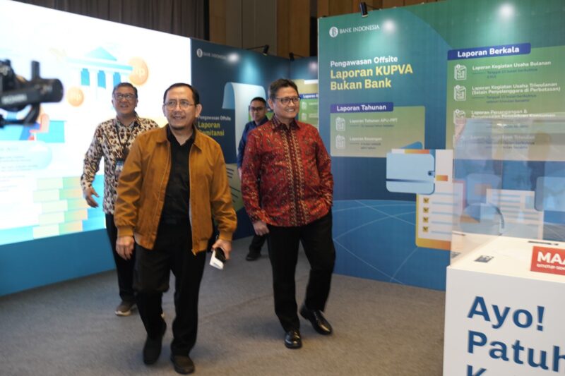 Kepala Bank Indonesia Kepri Suryono saat di acara Pertemuan Tahunan KUPVA BB dan PJP LR 2024. Foto:Dok/Humas BI